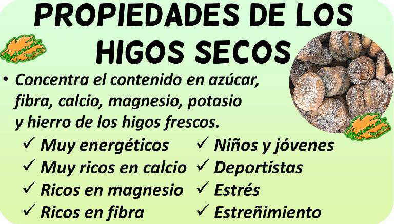 Propiedades Medicinales Y Beneficios Del Higo Seco Para La Salud